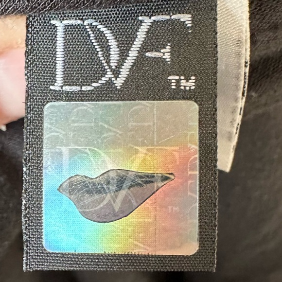 EUC Diane von Furstenburg Black Lace Zarita Sheath Dress Full Zip Back - Picture 12 of 16